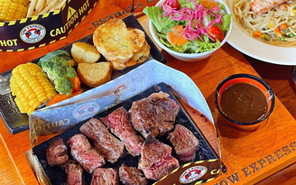 Món Steak ngon, bổ dưỡng tại nhà hàng Cow Express