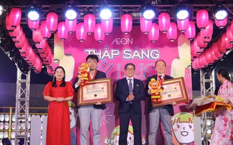 AEON Việt Nam xác lập 2 kỷ lục do Tổ chức Kỷ lục Việt Nam ghi nhận