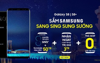 Lộ diện ‘quà đẳng cấp’ tặng kèm Samsung Galaxy S8/S8+ khi đặt hàng tại Viễn Thông A