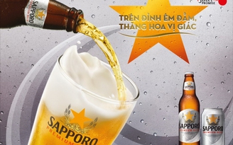 Sapporo Premium Beer và cách thưởng bia mới thuyết phục khách hàng Việt