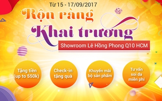 Mỹ phẩm Mai Hân mở rộng chuỗi showroom - Tưng bừng khuyến mãi