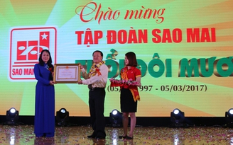 Sao Mai Group: 20 năm xây dựng giá trị vững bền