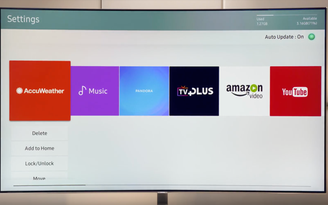 Khám phá SmartHub trên TV Samsung: Tải trăm ứng dụng yêu thích dễ dàng