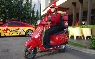 Dịch vụ giao hàng McDelivery của McDonald’s toàn cầu đã có mặt tại Việt Nam