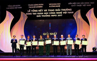 TKV đạt giải nhất Sáng tạo khoa học công nghệ VN 2017