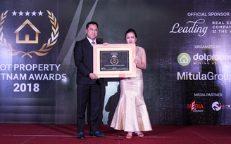 Cityland thắng lớn tại lễ trao giải Dot Property Awards 2018