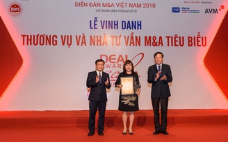 Vietcombank được vinh danh ‘Thương vụ tiêu biểu nhất thập kỷ’ (2009 - 2018)