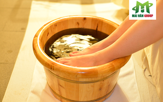 Lợi ích ‘kỳ diệu’ khi ngâm chân tại nhà cùng bồn tắm gỗ Mai Hân Group