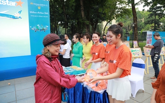 Vietnam Airlines Festa thu hút đông đảo người dân Thủ đô dịp cuối tuần