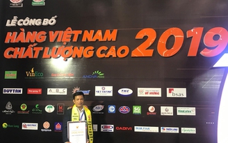 Wincofood nhận danh hiệu ‘Hàng Việt Nam chất lượng cao 2019’