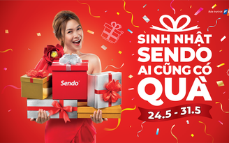 Chương trình mua sắm lớn nhất năm mừng sinh nhật Sendo 7 tuổi