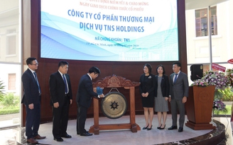 Cổ phiếu TNS Holdings tăng kịch trần trong ngày giao dịch đầu tiên