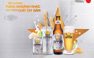 'Ăn mừng chuẩn Nhật' với Sapporo Premium Beer