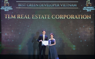 Tập đoàn bất động sản TLM đạt cú đúp giải thưởng tại Dot Property Vietnam Awards 2019