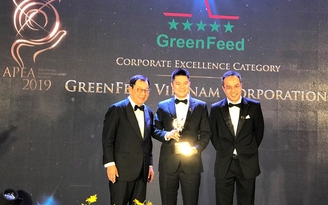 GreenFeed Việt Nam nhận Giải thưởng Doanh nghiệp châu Á - Thái Bình Dương 2019