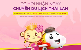 Đặt vé máy bay nhận ngay chuyến du lịch Thái Lan