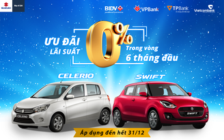 Suzuki ưu đãi lên đến 50 triệu đồng tháng 12.2019