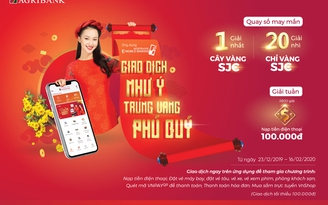 ‘Giao dịch như ý - Trúng vàng phú quý’ với Agribank E-Mobile Banking