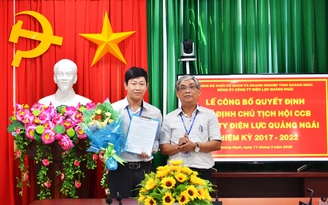 PC Quảng Ngãi có tân Chủ tịch Hội Cựu chiến binh
