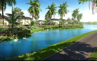 Thiên nhiên thuần khiết của thành phố thịnh vượng bên sông