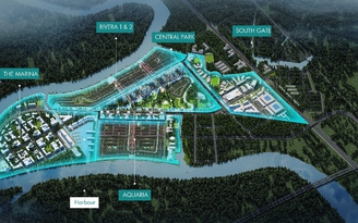 Có gì ở năm phân khu chức năng của thành phố bên sông Waterpoint?