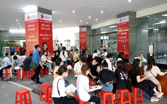 Nhân viên Shinhan Finance tham gia hiến máu tại Hà Nội