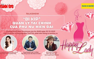 Talkshow ‘Bí kíp’ quản lý tài chính của phụ nữ hiện đại trong ngày 20.10