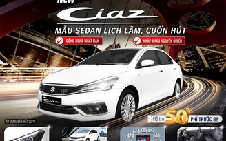 Ciaz mới - lựa chọn phù hợp cho doanh nhân cần xây dựng hình ảnh chuyên nghiệp