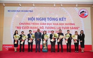 Chương trình giáo dục nha học đường: ‘Nụ cười rạng rỡ, tương lai tươi sáng’