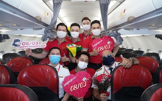 Vietjet đưa khách đi muôn nơi cùng món quà dành tặng phái đẹp ngày 8.3