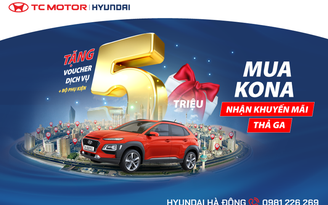 Hyundai Kona - dòng SUV dành riêng cho giới trẻ