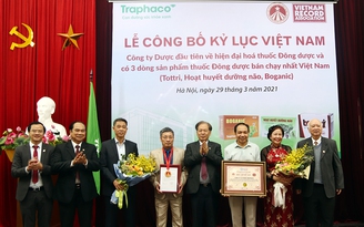 Traphaco - Công ty dược đầu tiên về hiện đại hóa thuốc đông dược tại Việt Nam