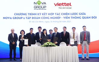 NovaGroup cùng Viettel hợp tác chiến lược trong chuyển đổi số