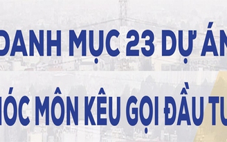 Danh mục 23 dự án Hóc Môn kêu gọi đầu tư