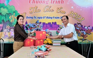 PC Quảng Trị tặng quà trung thu cho trẻ em TT Mái Ấm Tình Hồng Đông Hà
