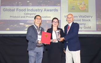 Vượt trên 60 quốc gia, VitaDairy là công ty sữa Việt Nam nhận giải thưởng danh giá