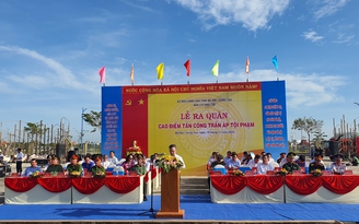 Bà Rịa-Vũng Tàu ra quân trấn áp tội phạm, bảo đảm ANTT Tết Nguyên đán Bà Rịa-Vũng Tàu ra quân trấn áp tội phạm, bảo đảm ANTT Tết Nguyên đán