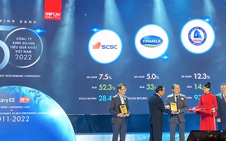 Top 50 công ty kinh doanh hiệu quả nhất Việt Nam 11 năm liền vinh danh Vinamilk