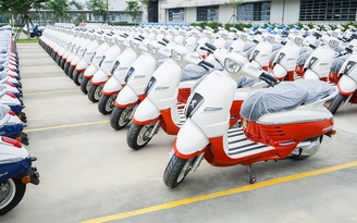 THACO AUTO tiếp tục xuất khẩu lô xe máy Peugeot Django 150cc sang các thị trường ASEAN THACO AUTO tiếp tục xuất khẩu lô xe máy Peugeot Django 150cc sang các thị trường ASEAN