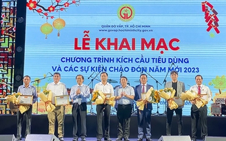 Quận Gò Vấp Khai mạc chương trình kích cầu tiêu dùng và chào đón năm mới 2023