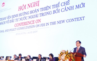 Phó thủ tướng Vương Đình Huệ: Chính phủ muốn các địa phương, DN hiến kế