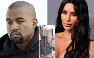 Kanye West được cho liên quan tới bức tượng cổ nhập khẩu lấy tên vợ Kim Kardashian