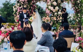 Hình ảnh tại lễ cưới Hyun Bin - Son Ye Jin và lời nhắn từ bố cô dâu