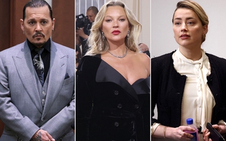 Kate Moss làm chứng trong phiên tòa Johnny Depp kiện Amber Heard