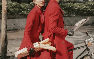 Paris rực rỡ đỏ thắm trong BST thời trang mùa lễ hội của Nguyễn Minh Công