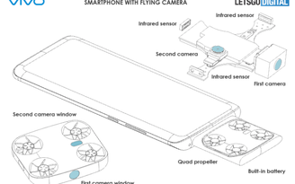 Vivo chế tạo smartphone có camera bay
