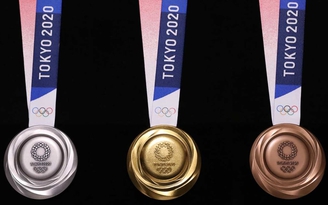 Huy chương Olympic được tái chế từ smartphone, laptop cũ
