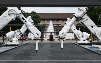Robot xây vườn thiền lấy cảm hứng từ Olympic Tokyo