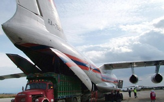 Ba máy bay vận tải quân sự của Nga đến Syria