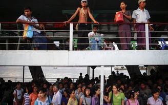 Chìm phà ở Myanmar, 25 người chết, nhiều người mất tích